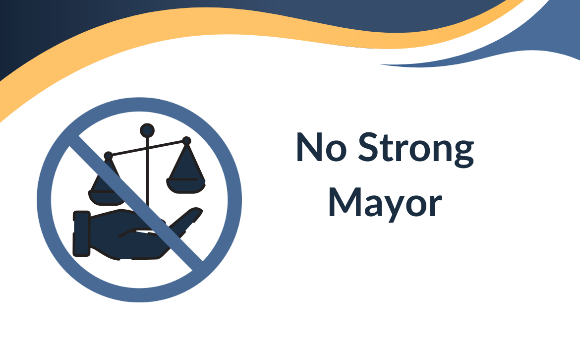 no strong mayor