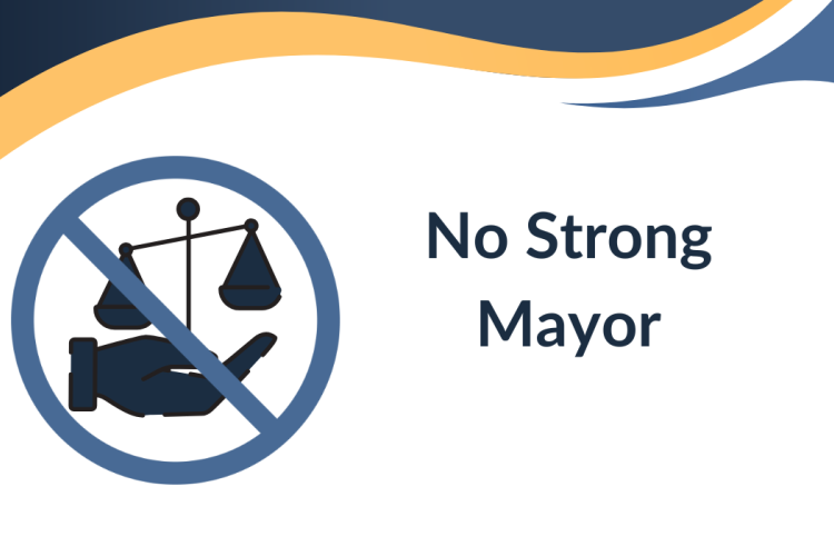 no strong mayor